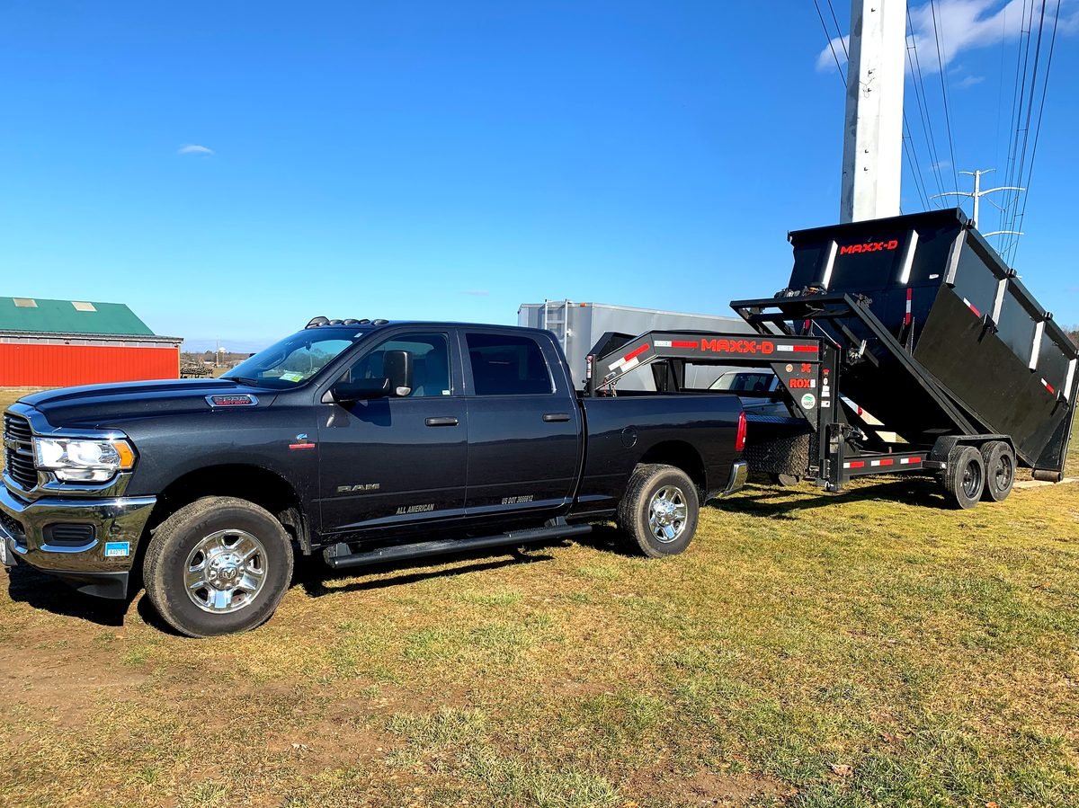 30 yard commercial construction roll-off container